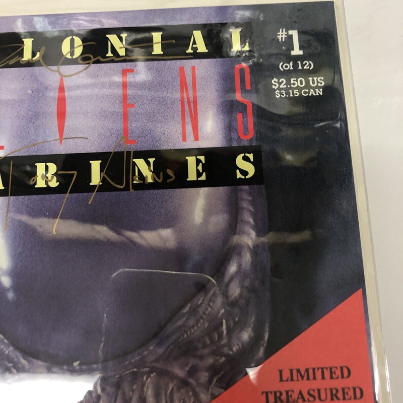 Aliens Colonial Marines (1993)  (VF) Signed Tony Akins • Paul Guinan