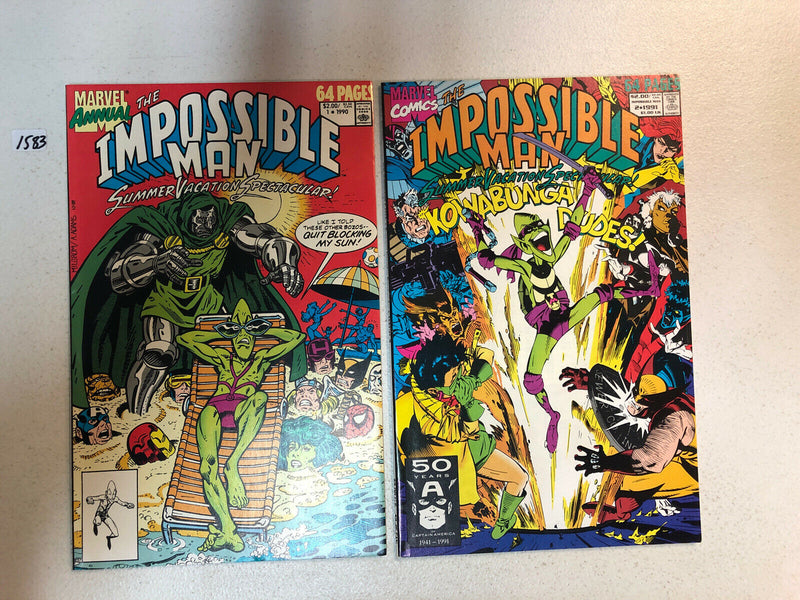 Impossible Man’s Summer Vacation Spectacular (2001) 1 & 2 (VF/NM) Complete Set