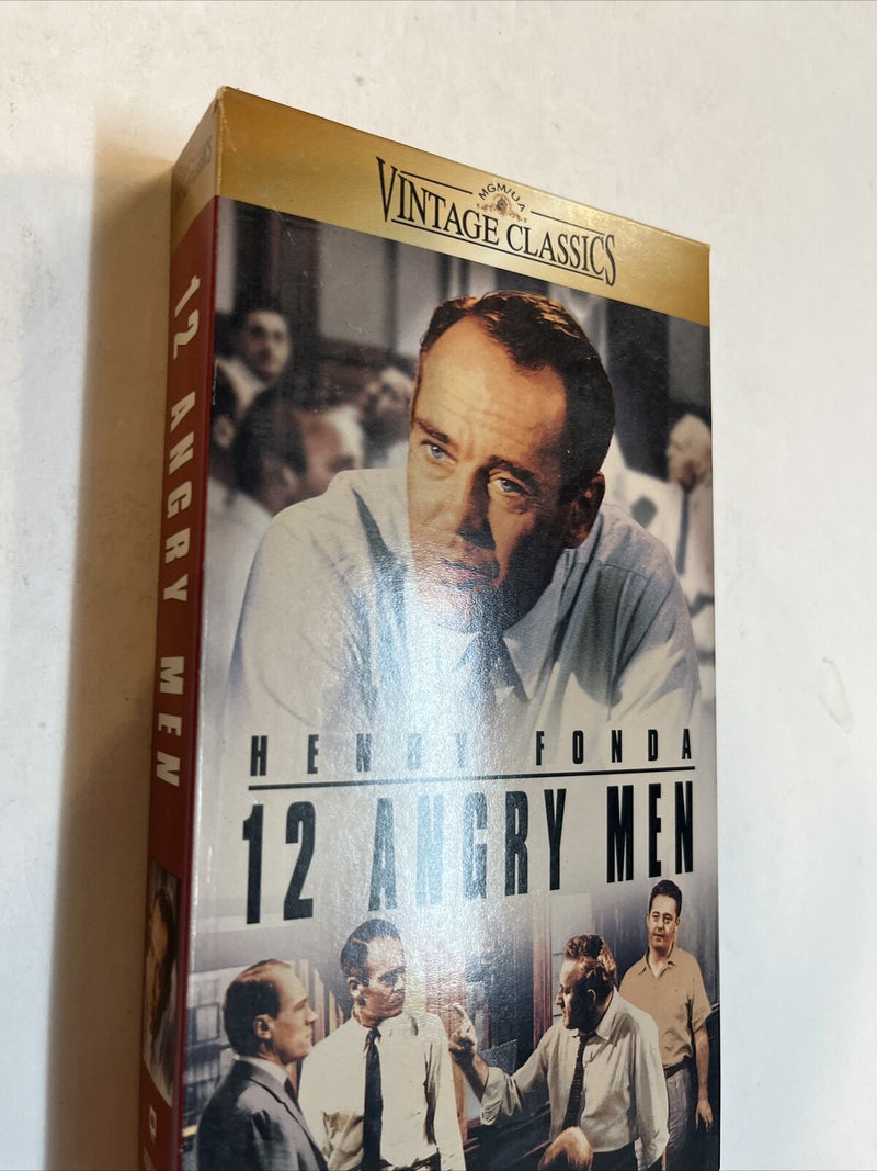 12 Angry Men (VHS, 1990, Vintage Classics) Henry Fonda | MGM/UA