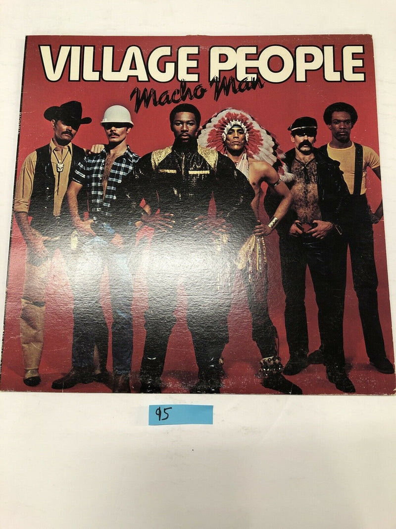 Village People Macho Man Vinyl LP Album
