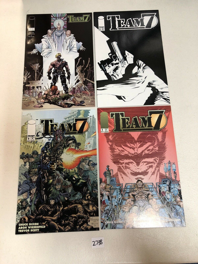 Team 7 Lot 3 separate series (VF/NM) Complete Sets Dead Reckoning Objective Hell
