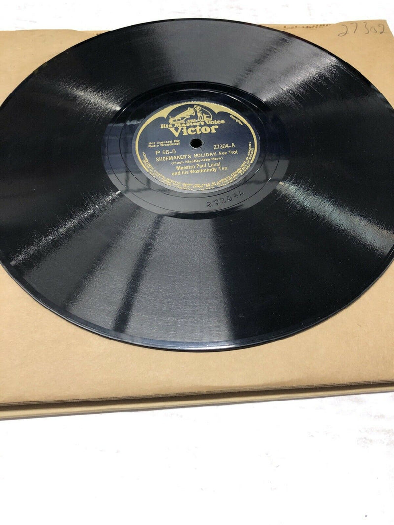 NBC Chamber Music Society Of Lower Basin Street Box Set Of Three  Records 78RPM