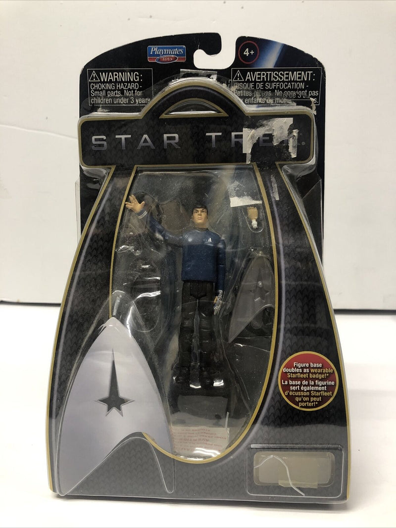 Spock - Star Trek - w/Star Fleet Badge - 2009 Playmates Toys