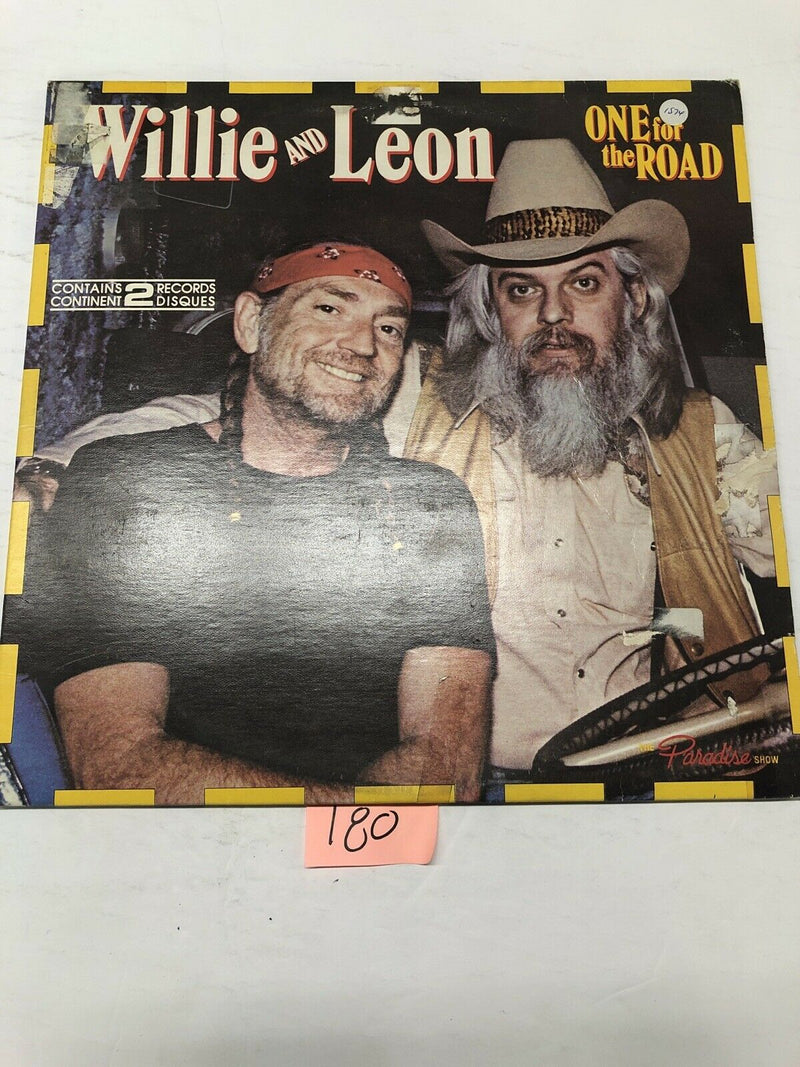 Willie Nelson Leon Russell One For the Road Double Vinyl LP Album