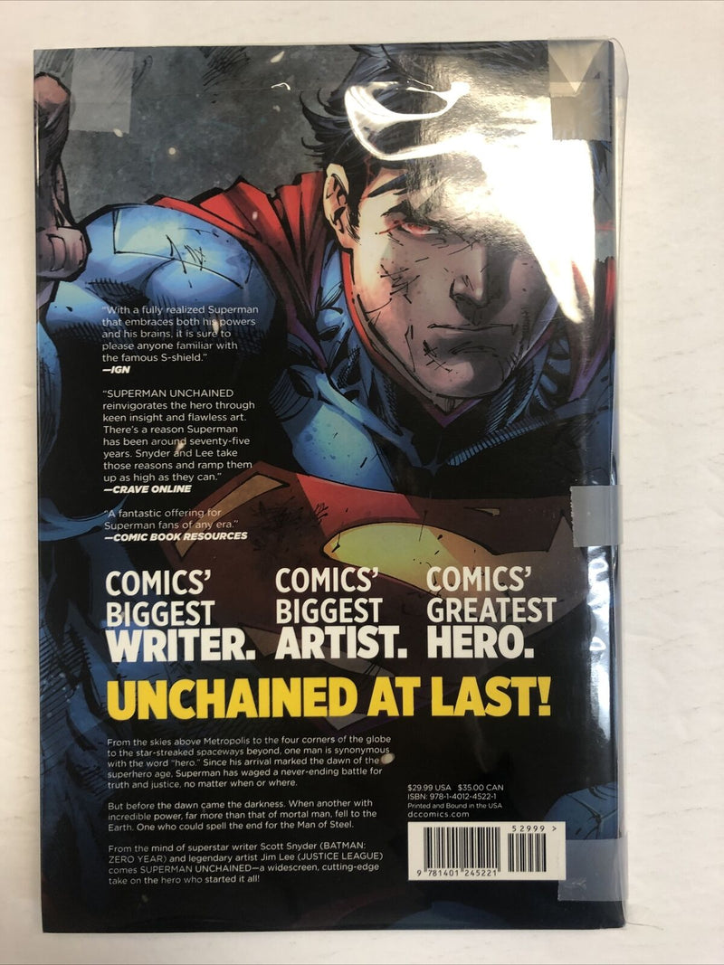 Superman Unchained Deluxe Edition The New 52 (NM) Hardcover 2014