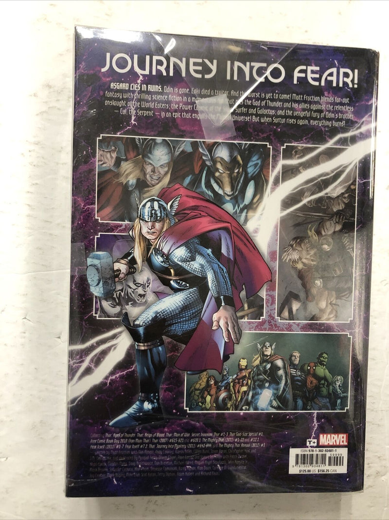 Thor By Matt Fraction (2022) Marvel Omnibus HC | DM Quesada Cover
