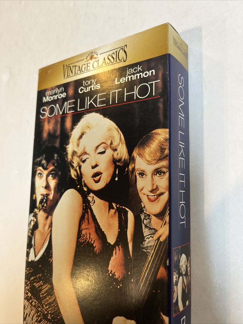 Some Like It Hot (VHS 1997)  Marilyn Monroe • Tony Curtis • Jack Lemmon