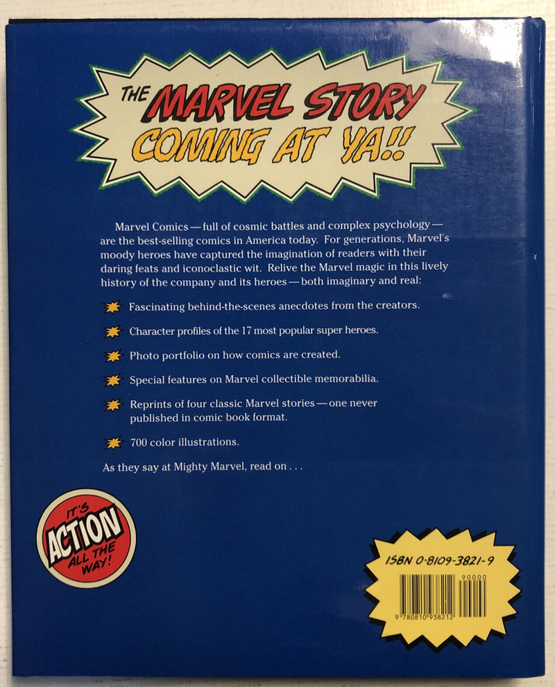 MARVEL Five Fabulous Decades of the World's Greatest Comics (1991) Abrams | HC