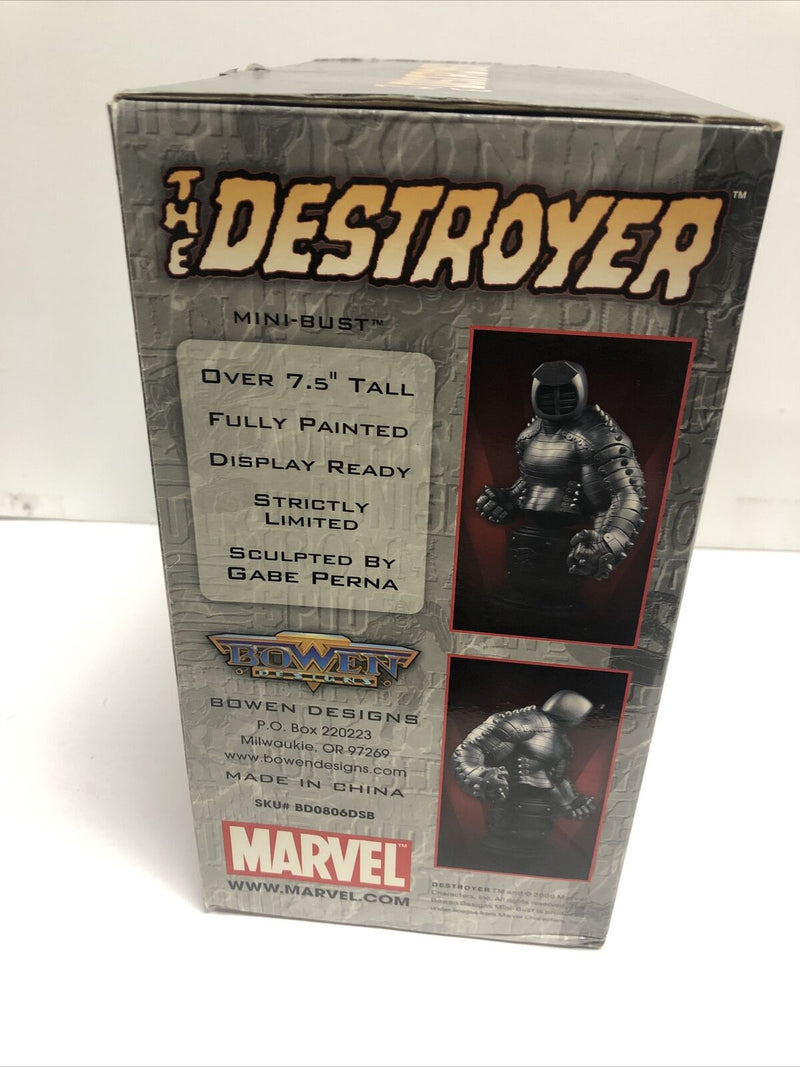 The Destroyer Marvel Mini-Bust Sculpted By Gabe Perna
