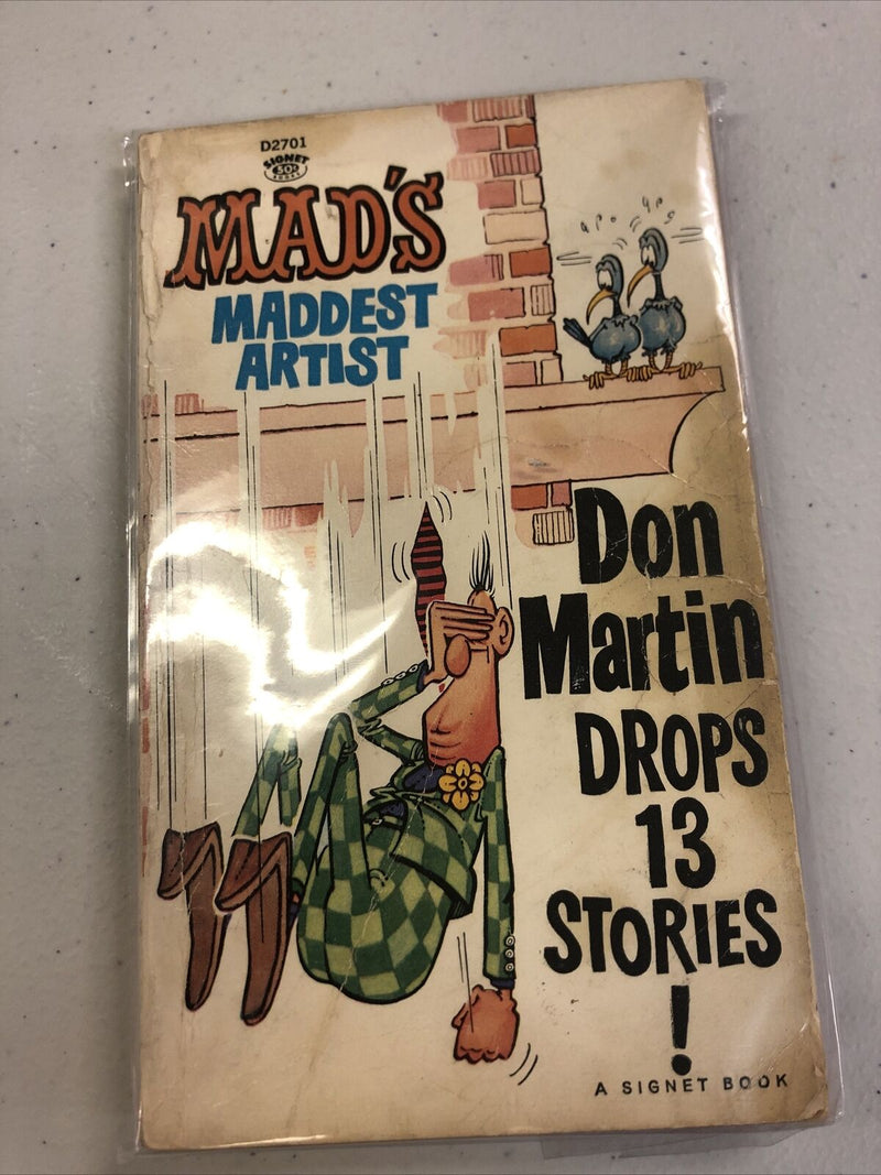 Mad’s Maddest Artist Don Martin Drops 13 Stories!(1965) A Signet Book