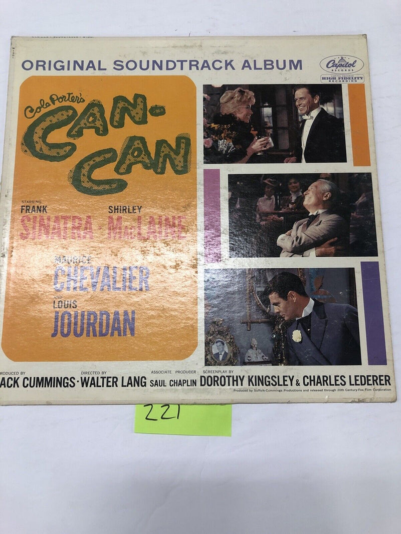 Cole Porter’s Can Can Original Soundtrack Vinyl LP Album