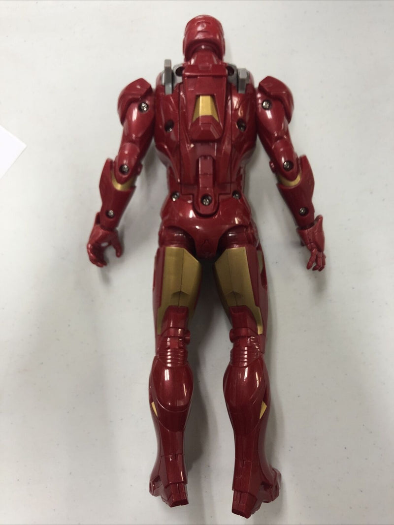 Marvel Avengers 10" Iron Man Talking Action Figure Sounds Blasters Hasbro 2012