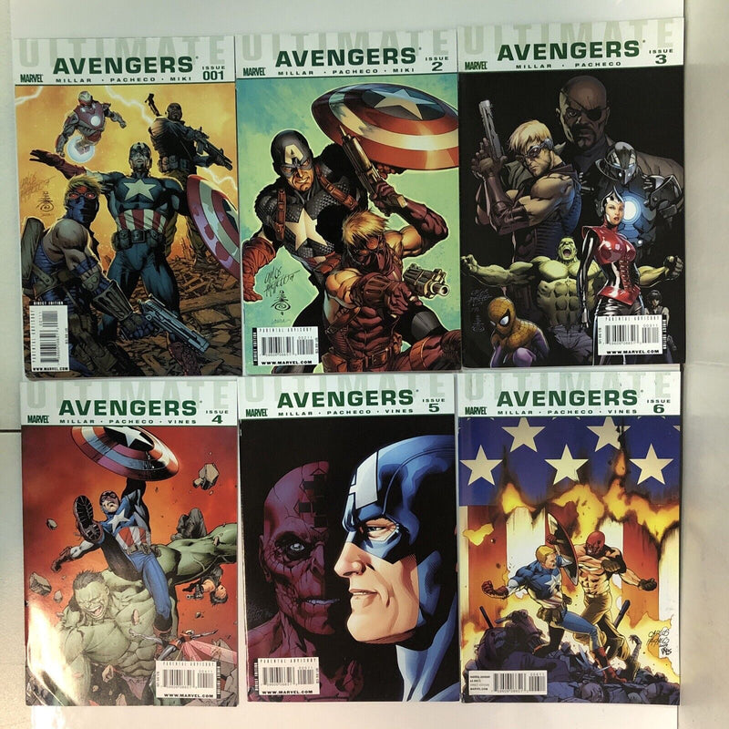 Avengers 1-2-3 (2009) Complete Sets