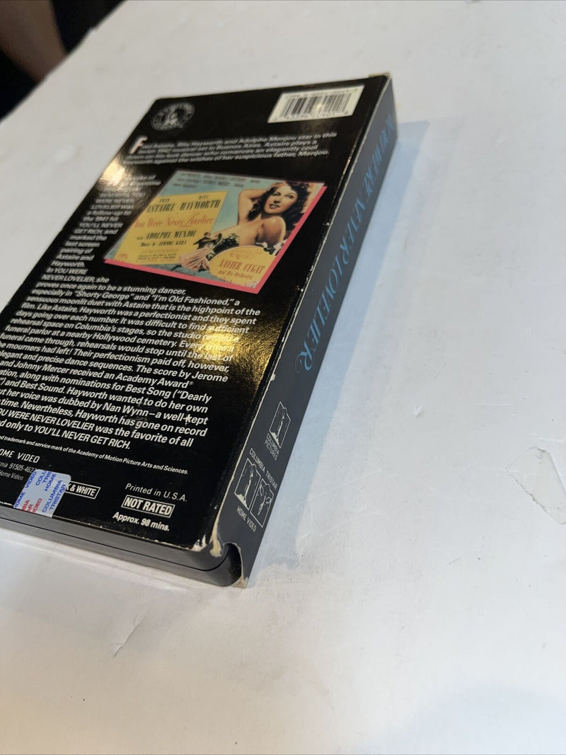 You Were Never Lovelier (VHS, 1992) Fred Astaire • Rita Hayworth | Columbia