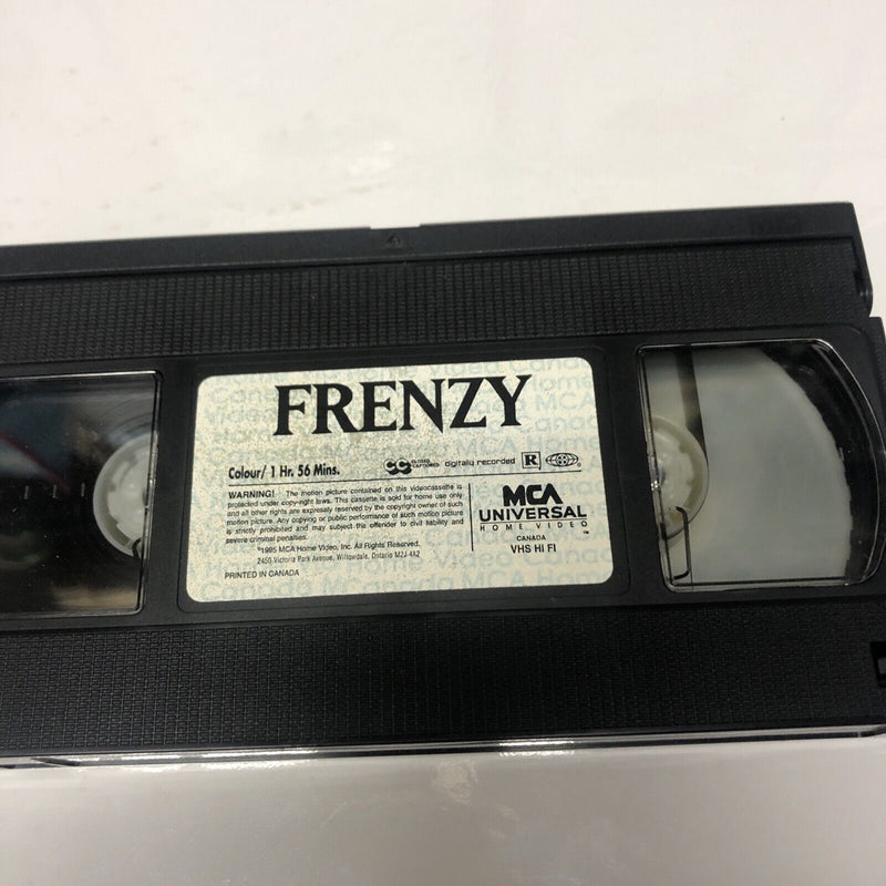 Frenzy (1995) VHS Alfred Hitchcock’s • Jon Finch • Alec McCowen • Barry Foster