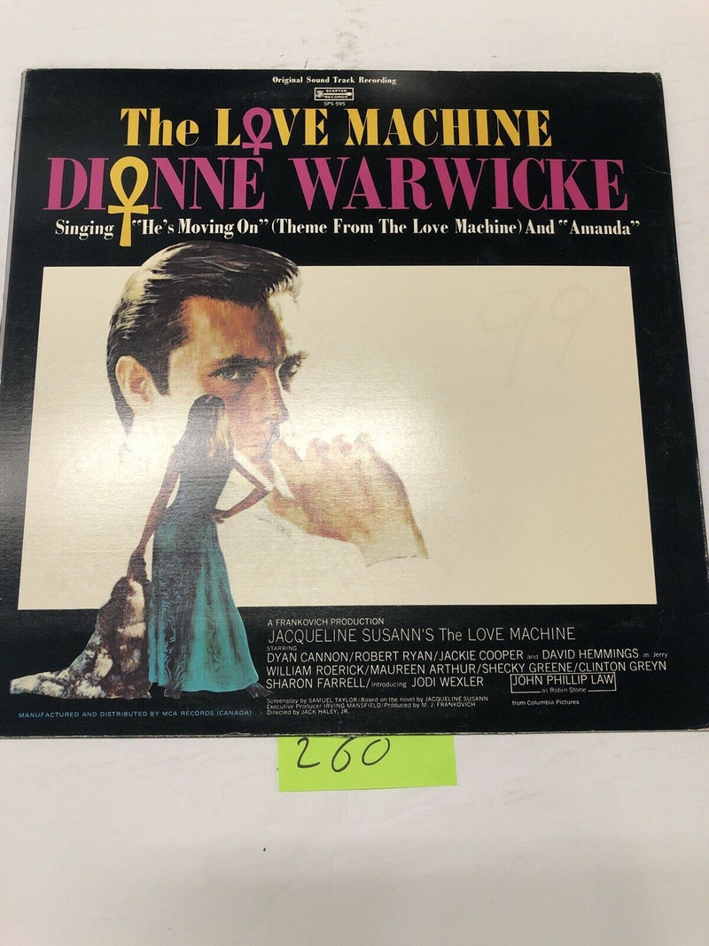 The Love Machine Original soundtrack Music Vinyl LP Album