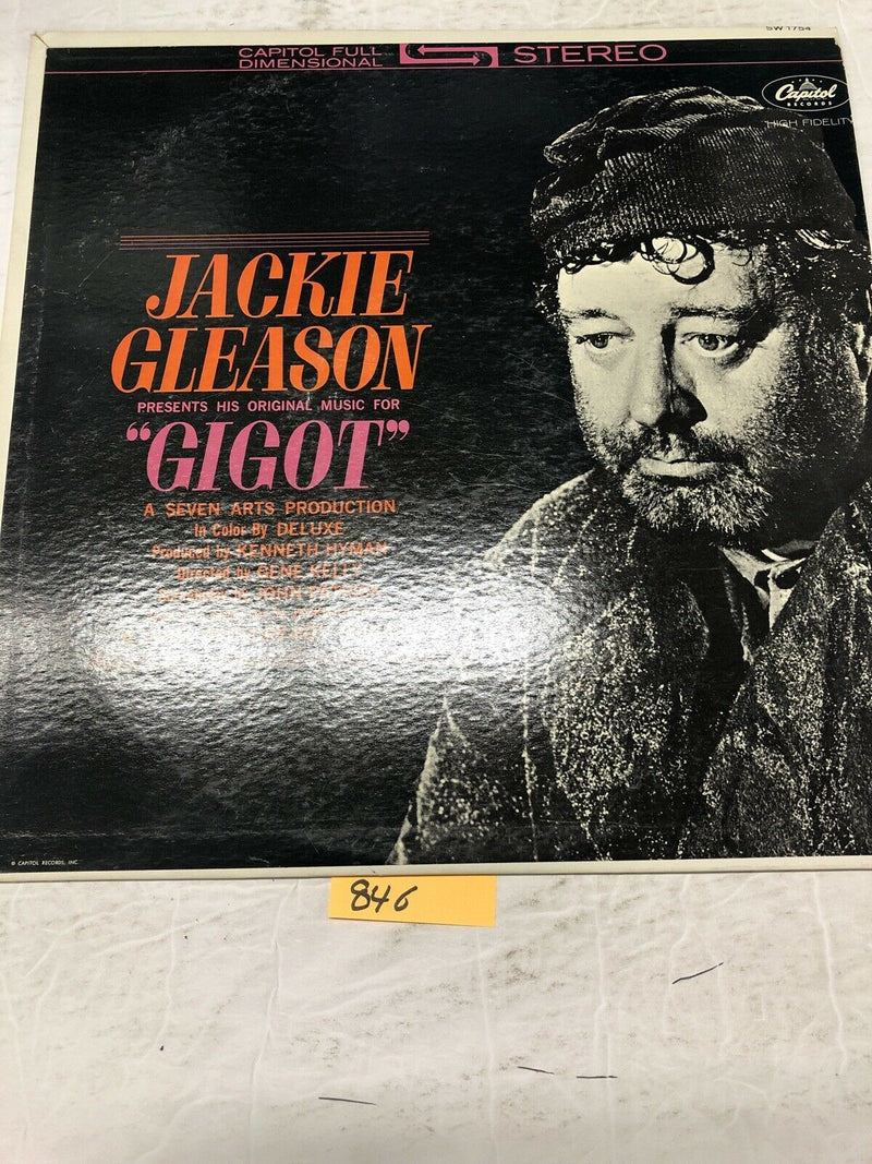 Jackie Gleason Gigot Motion Picture Soundtrack Vinyl LP Album