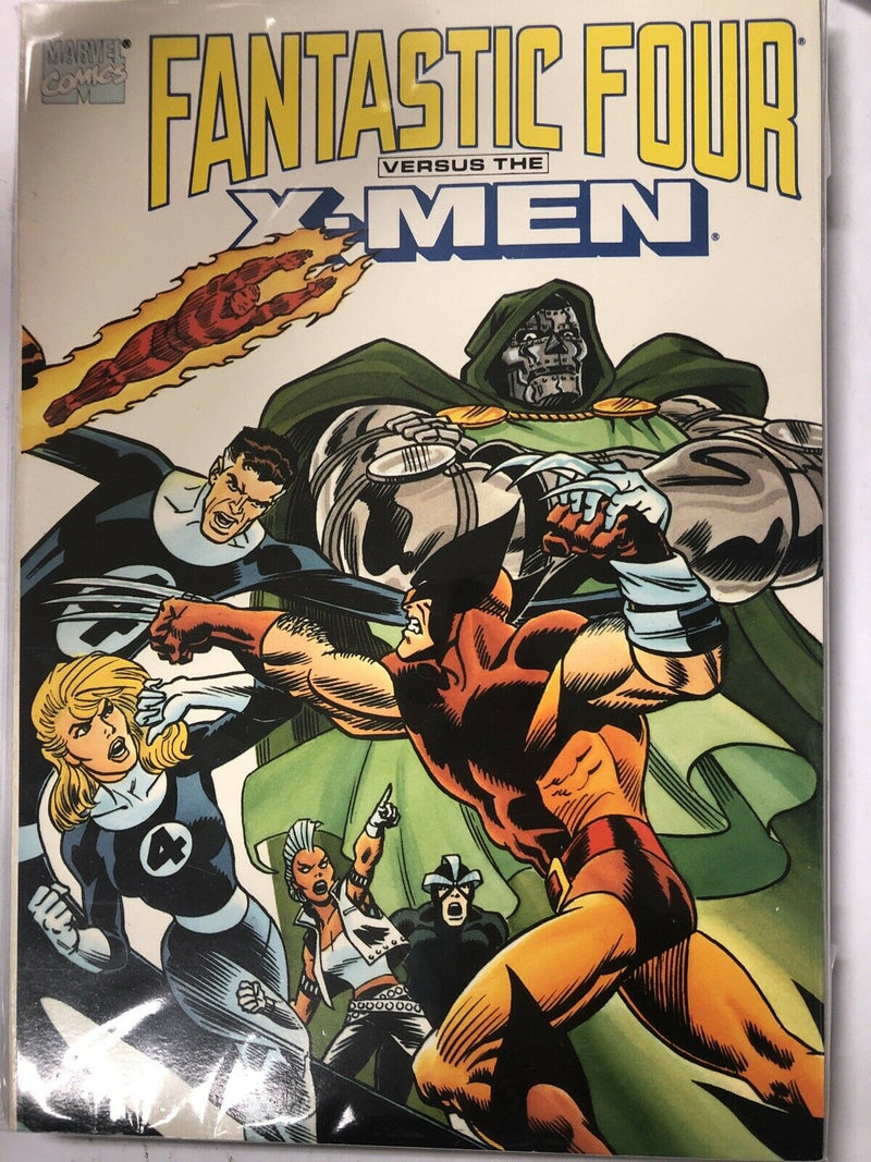 Fantastic Four Versus The X-Men (1990) Marvel TPB SC Chris Claremont