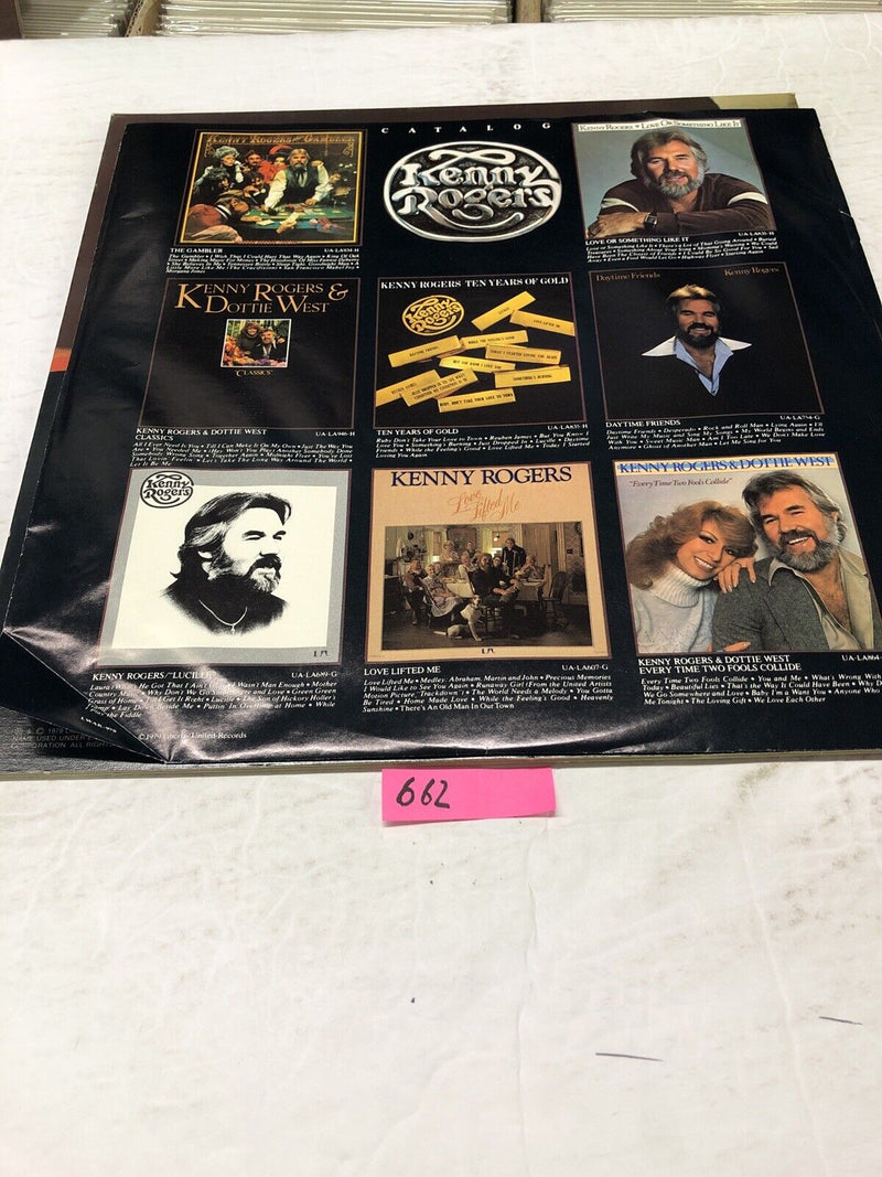 Kenny Rogers Kenny Vinyl  LP Album