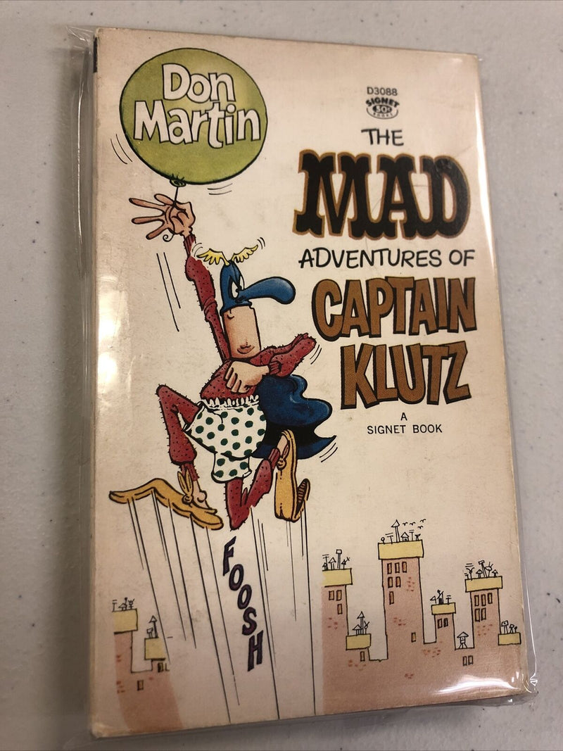 Don Martin The Mad Adventures Of Captain Klutz (1965) A Signet Book