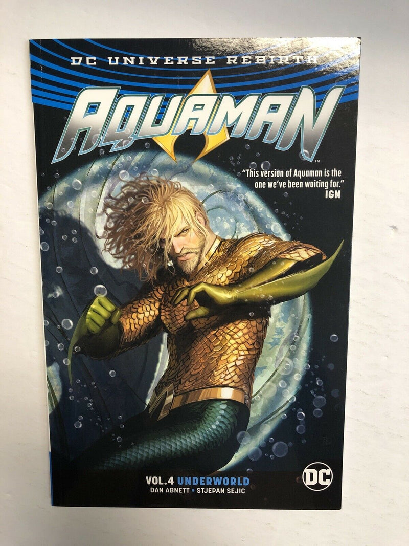 Aquaman Vol.4: Underworld (rebirth) Paperback (2018) (NM) Dan Abnett