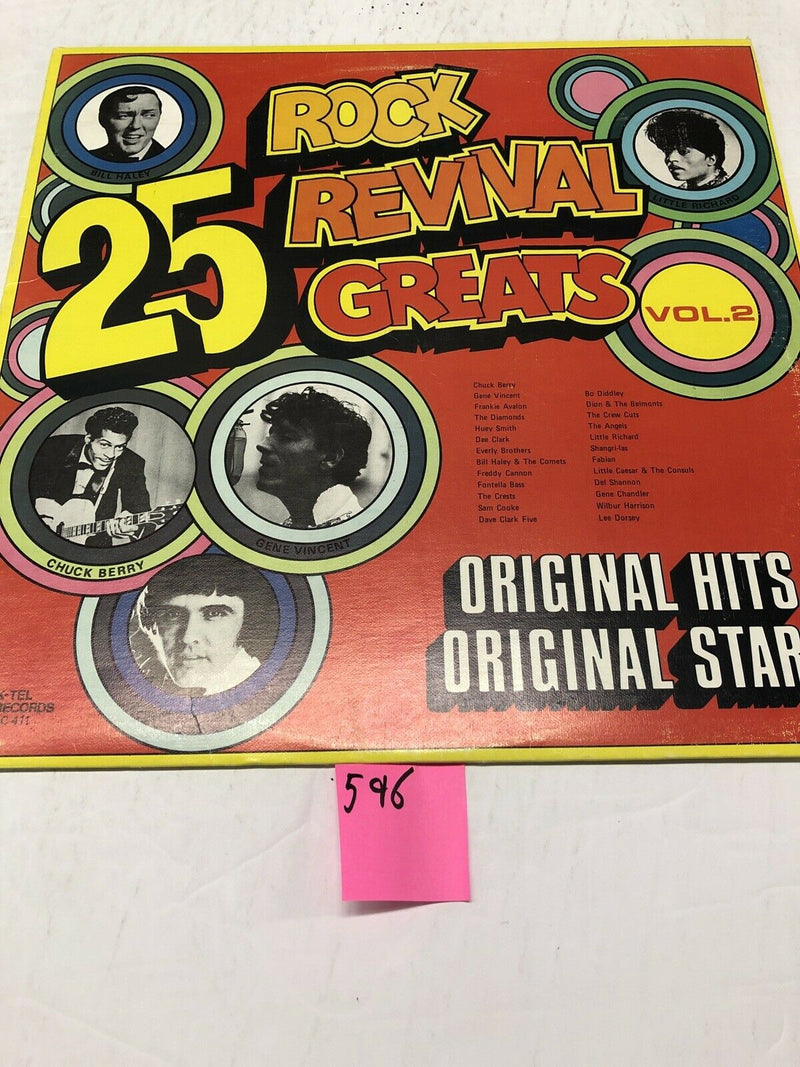 25,Rock Revival Greats Volume 2  Vinyl LP Album