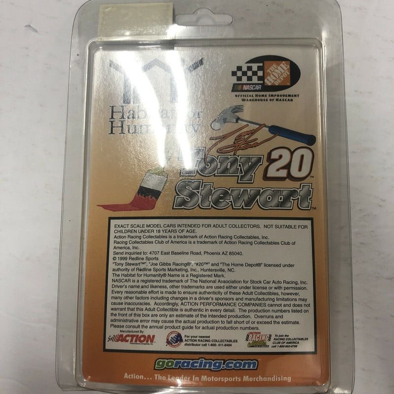 LIMITED EDITION ADULT COLLECTIBLE TONY STEWART HOME DEPOT HABITAT FOR HUMANITY