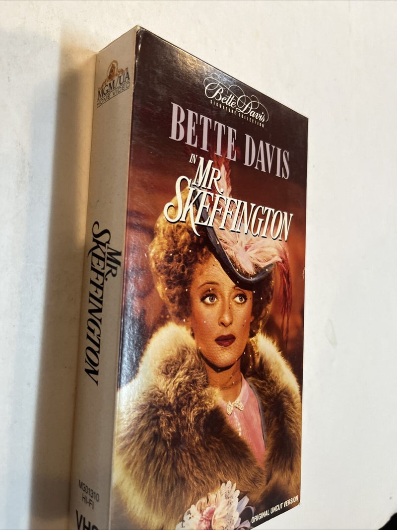 Mr. Skeffington (VHS, 1990) Bette Davis • Claude Rains • Walter Abel | MGM/UA