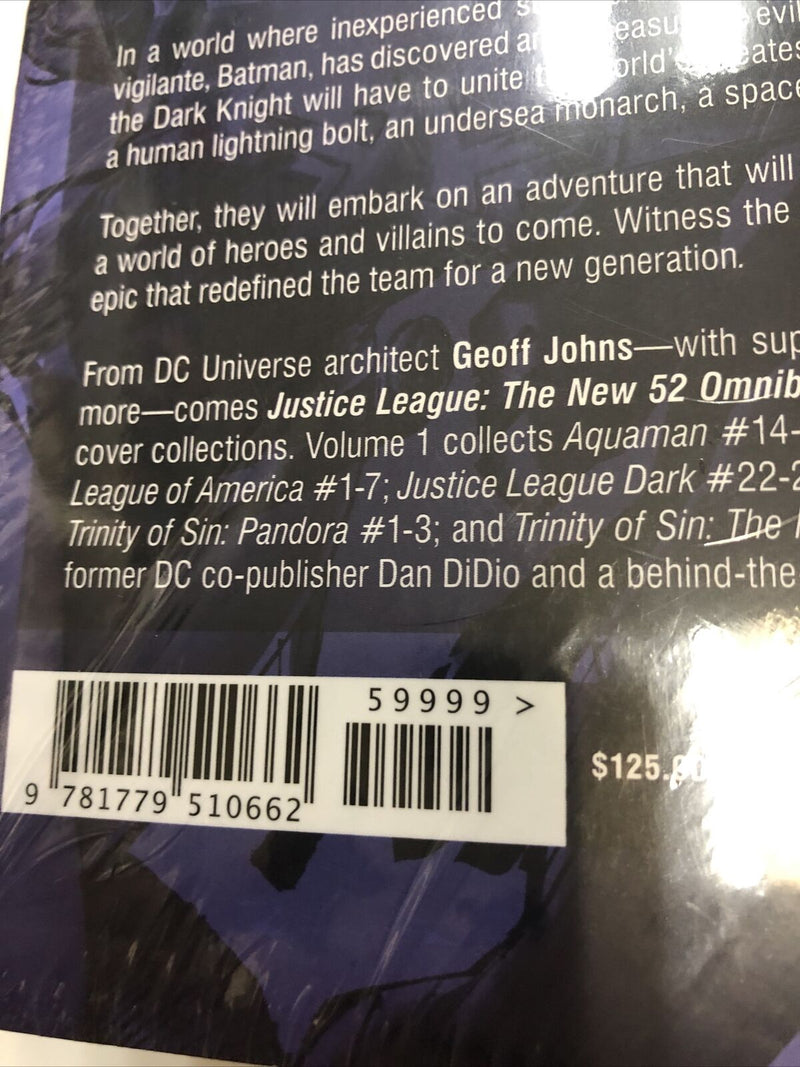 Justice League  Omnibus Vol.1 DC Comics  TPB HC  Geoff Johns