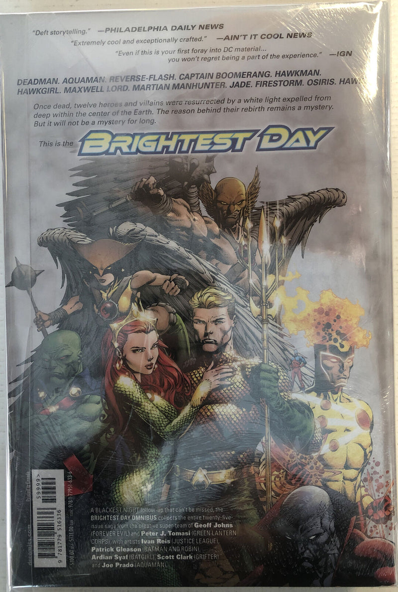 Brightest Day Omnibus (2022) by Geoff Johns| DC Comics | HC