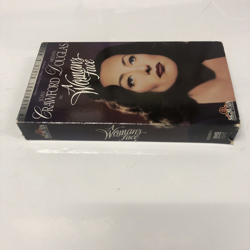 A Womans Face (1992) VHS • MGM/UA Home Video • In Glorious Black & White