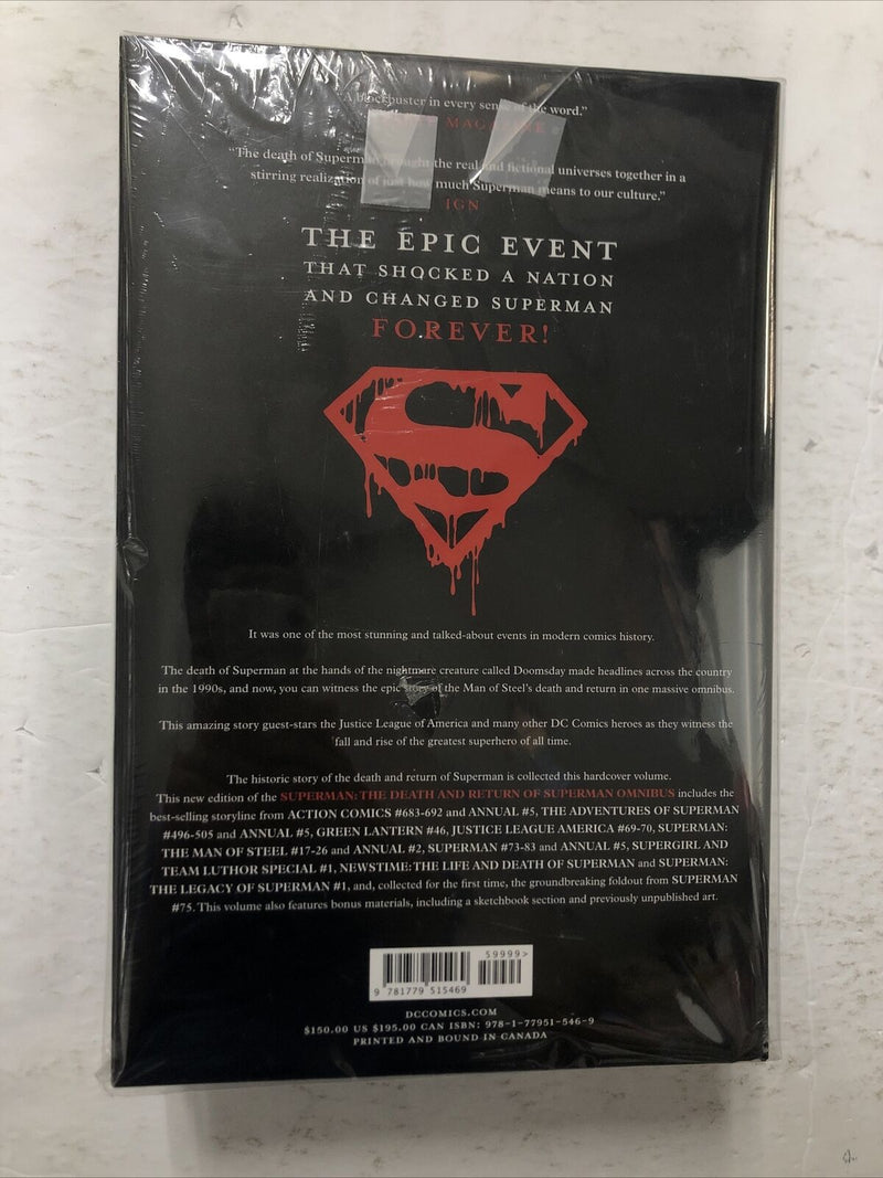 Death And Return Of Superman Omnibus HC (2022) New Printing