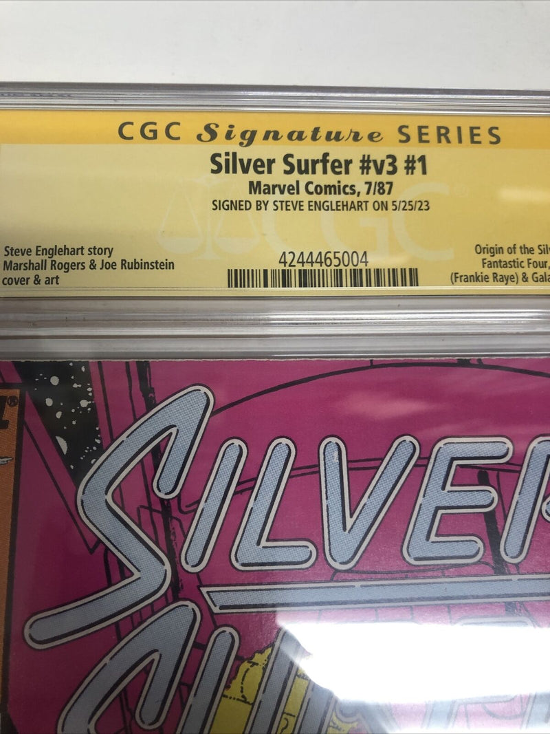 Silver Surfer  (1987) #v3 #1 (CGC 9.6 SS) Story Andy Signed By Steve Englehart