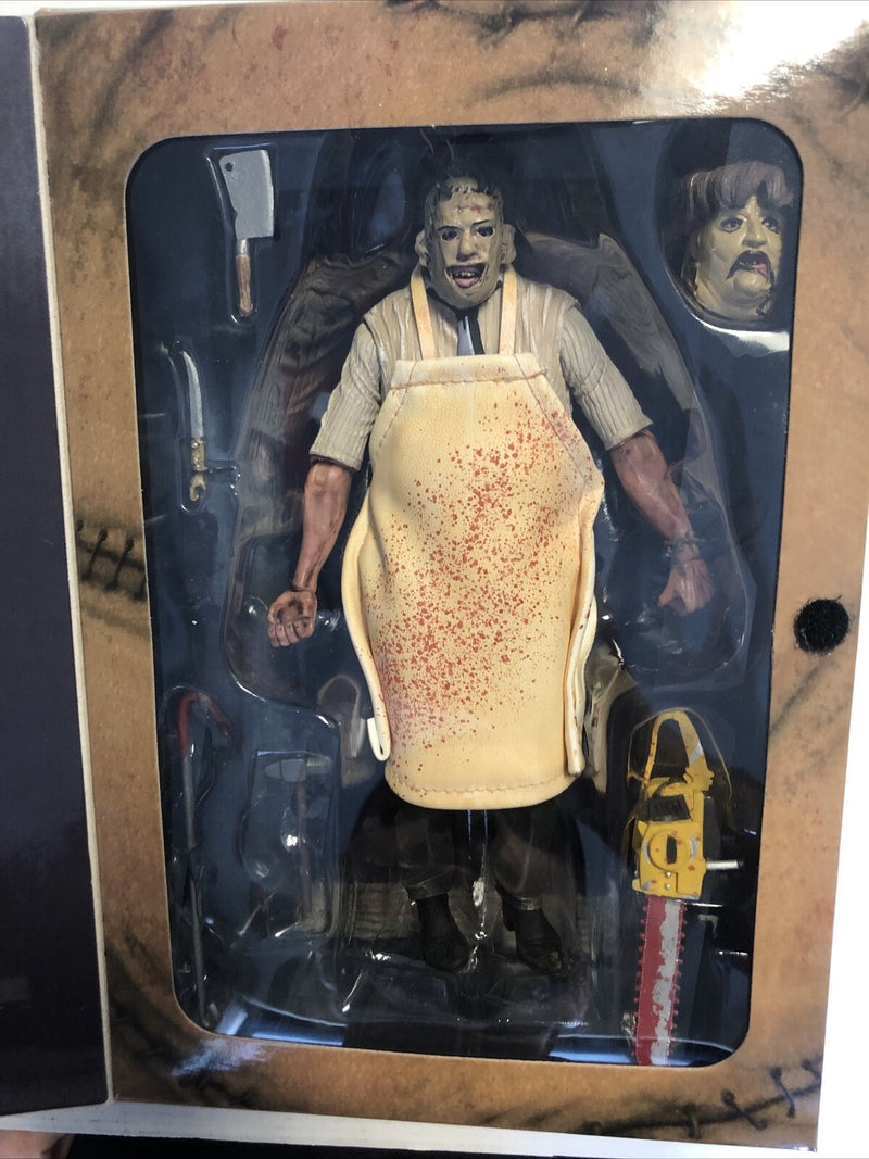 NECA Reel Toys The Texas Chainsaw Massacre Leatherface 7" Action Figure New