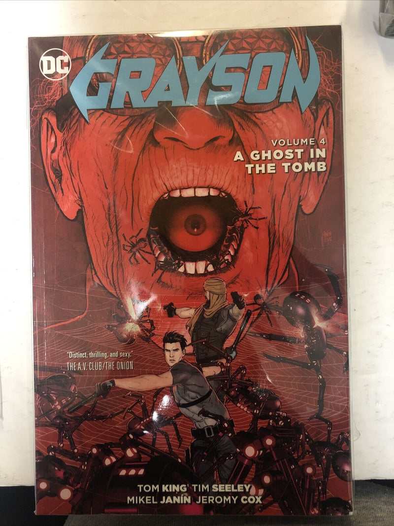 Grayson Vol.4: A Ghost In The Tomb (2016) Dc Comics TPB Softcover Tim Seeley