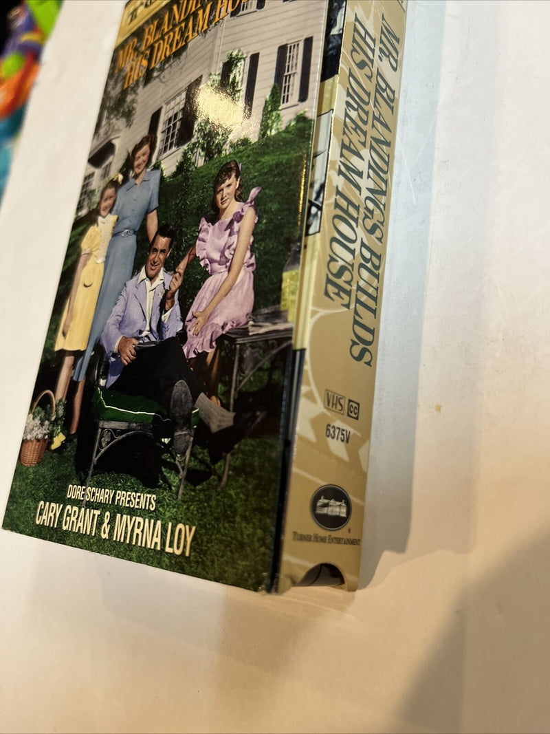 Mister Blandings Builds His Dream House (VHS, 1996) Gary Grant • Myrna Loy
