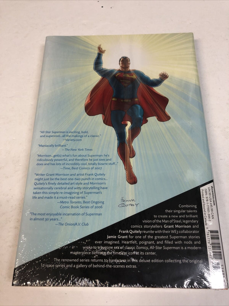 All Star Superman Deluxe Edition (2022) DC Comics Hardcover HC Grant Morrison