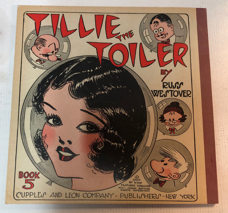 Tillie The Toiler (1930)Book 5 F/VF Platinum Age ~ Cupples & Leon Company | Russ