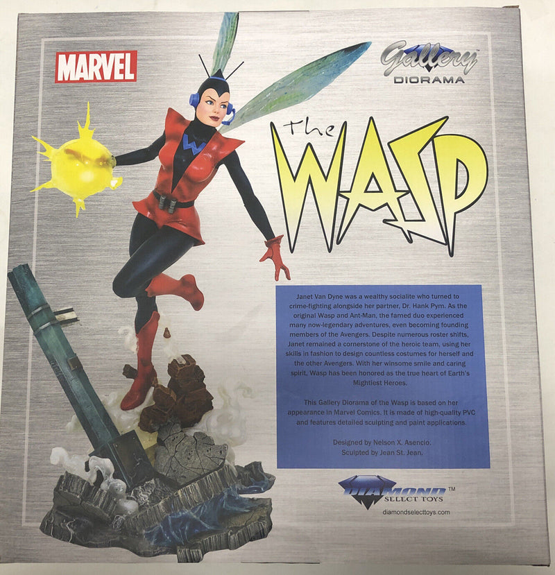 Diamond Select Marvel Gallery Comic Wasp PVC Statue