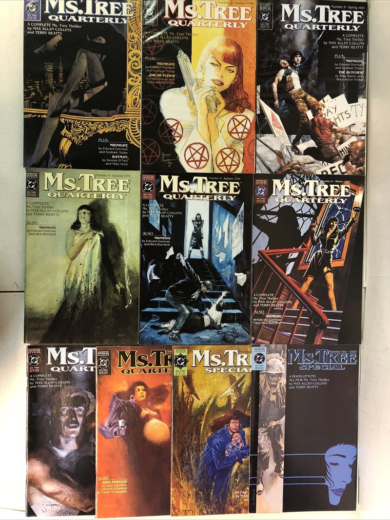 Ms. Tree Quarterly (1990) Complete Set