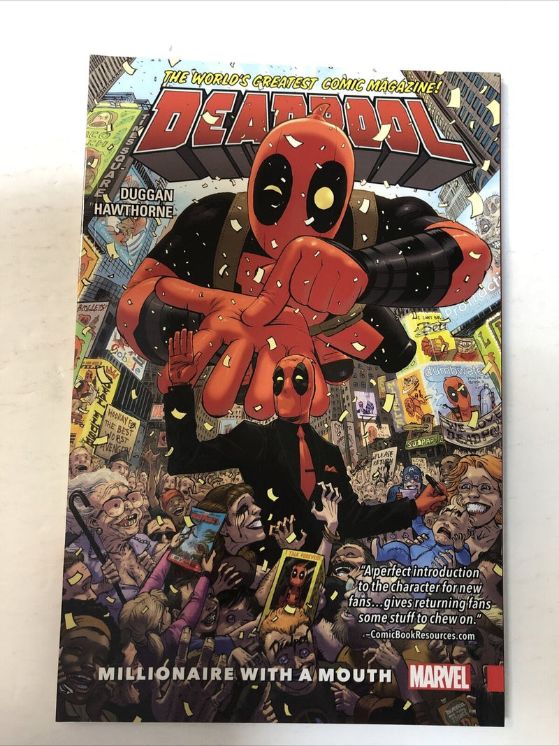Deadpool:vol.1 Millionaire With A Mouth(2016) TPB(NM), Mike Hawthorne