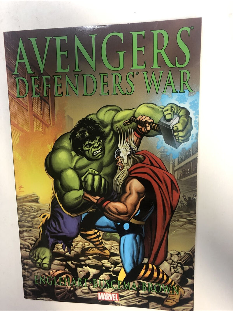 Avengers Defenders War (2011) Marvel SC TPB Steve Englehart