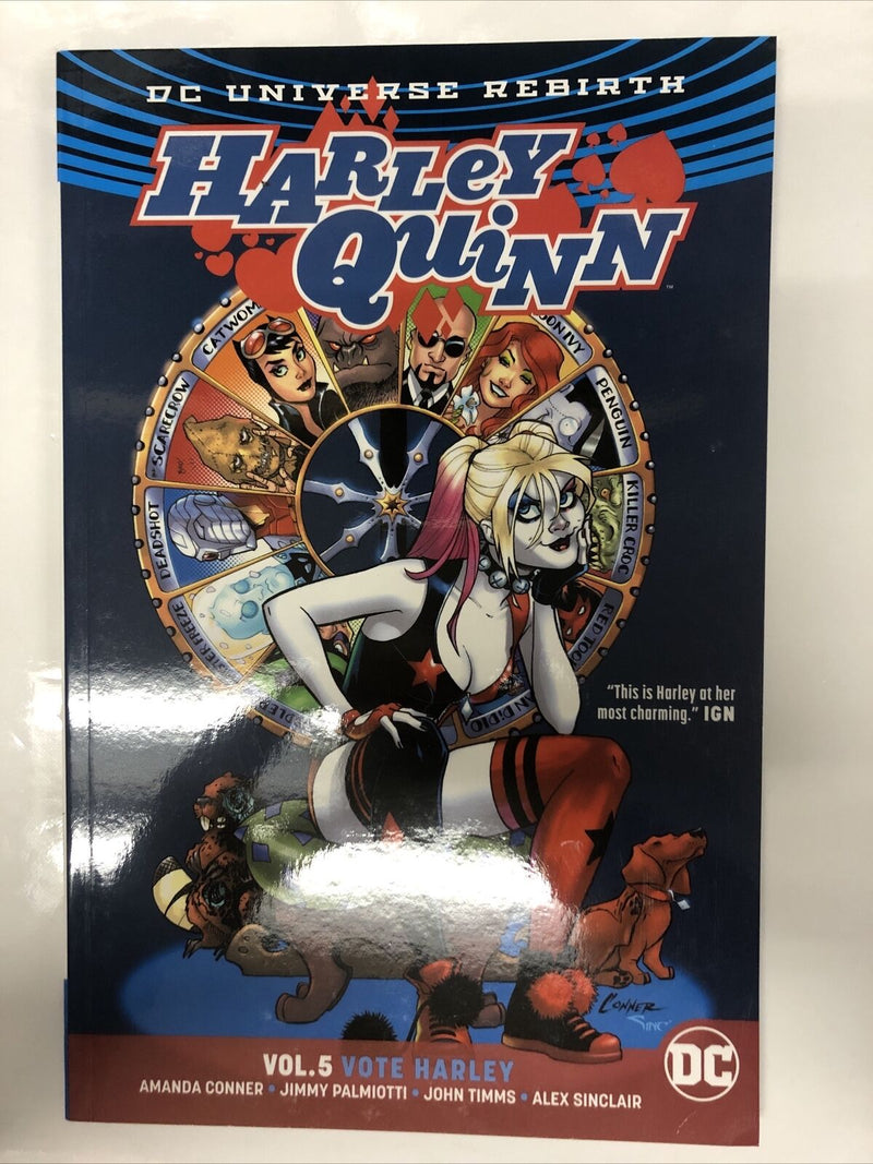 Harley Quinn Vote Harley (2018) TPB DC Comics • Jimmy Palmiotti • Conner