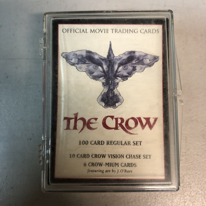 The Crow Movie Complete Set 100 Trading Cards Official Brandon Lee