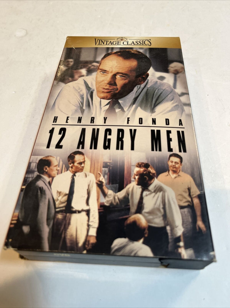 12 Angry Men (VHS, 1990, Vintage Classics) Henry Fonda | MGM/UA