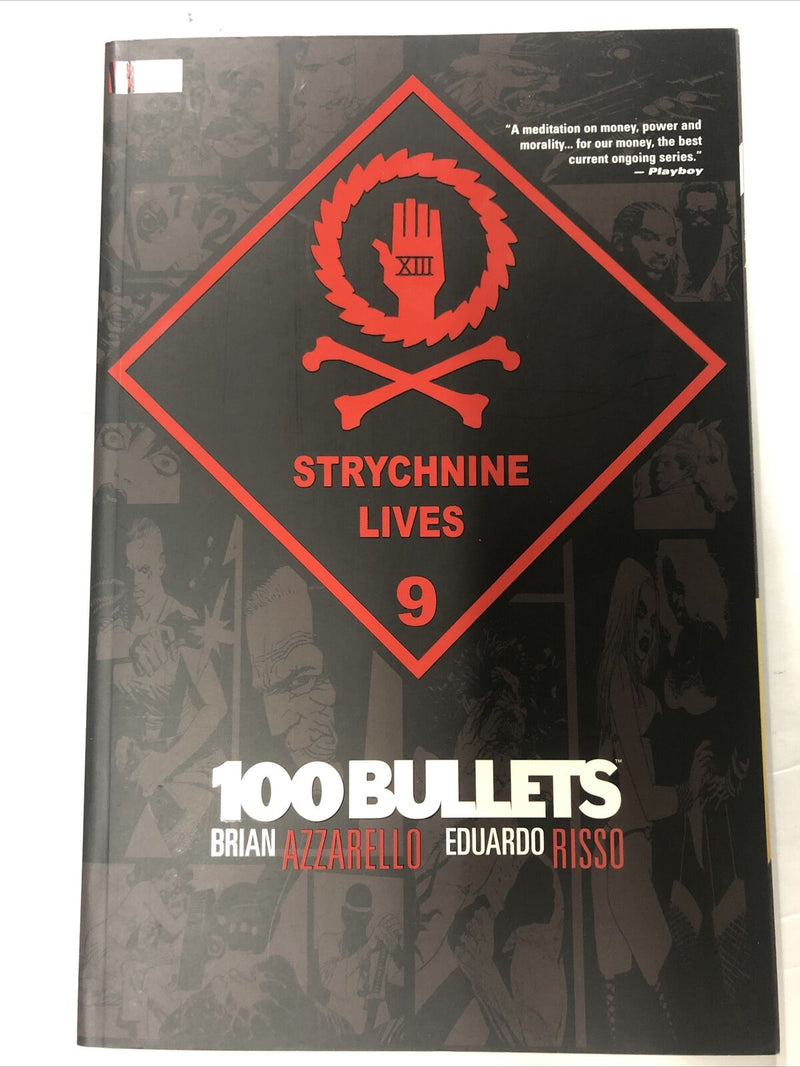 100 Bullets: Strychnine Lives 9 By Brian Azzarello (2006) DC Comics TPB SC