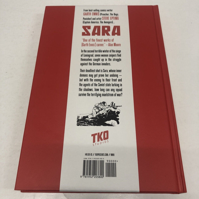 Sara (2022) (NM+) Garth Ennis Deluxe Edition | TKO Studio |Hardcover-Brand New