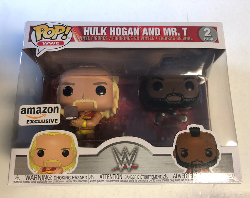 Funko Pop ! WWE (2020) 2-Pack Hulk Hogan and Mr. T