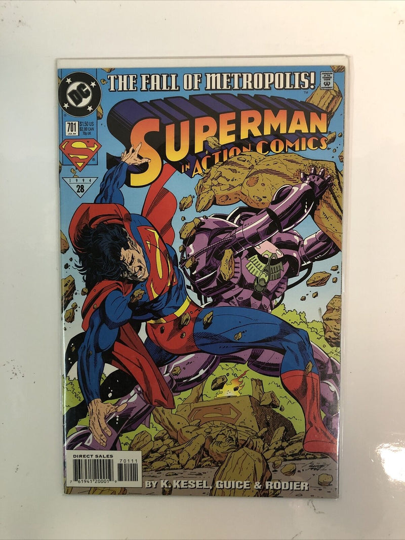 Superman In Action Comics (1994) Consequential Set # 701-750 Missing #738 (F/VF)