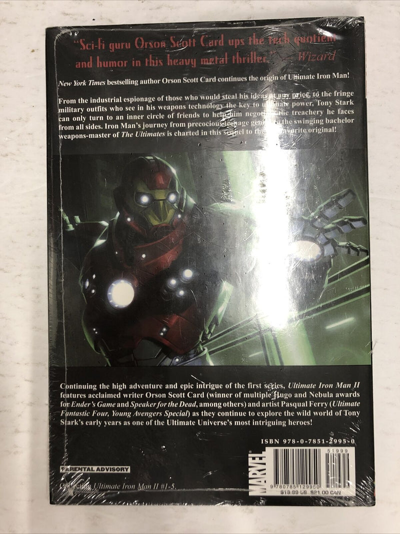 Ultimate Iron Man II By Orson Scott Card (2008) HC Marvel Comics